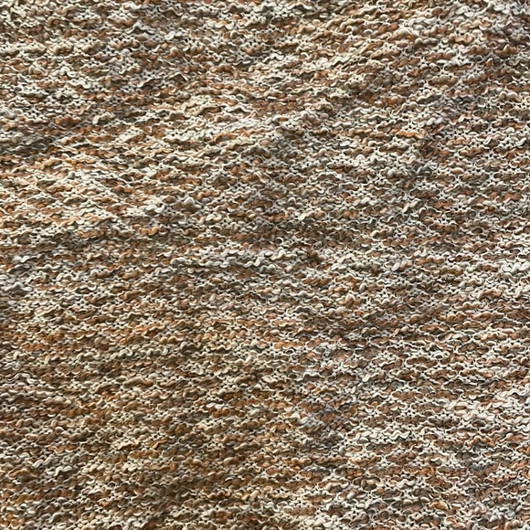 ASOS DESIGN TWEED BOUCLE GLITTER BROWN TAN SKIRT NWOT - Picture 3 of 3